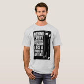 T-shirt Paquet de haineux (Devant entier)