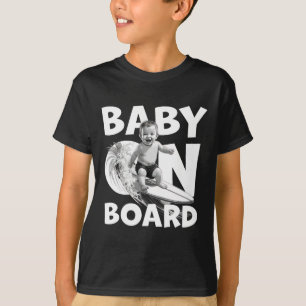 T-shirt Par bord par surf sur planche de surf Funny Surfer