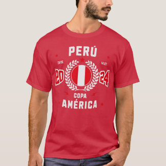 T-shirt Par Copa America 2024 Fan Tee Passion and Pride