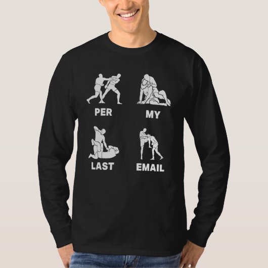 T-shirt Par Dernier courriel (Devant)