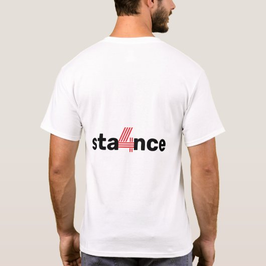 T-shirt Par exemple, Conception graphique en gras (Dos)
