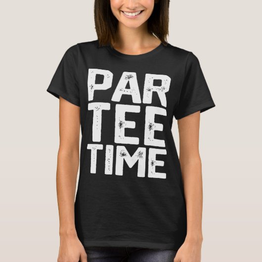 T-shirt PAR Fun Fun Fun Boire Bière Golf Golf Funn (Devant)