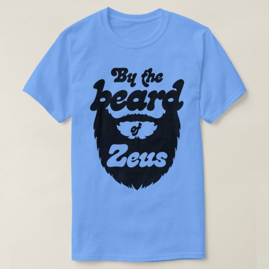 T-shirt Par la barbe de Zeus (Design devant)