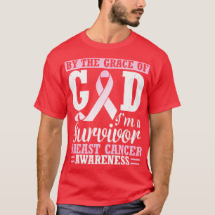 T-shirt Par La Grâce De Dieu Je Suis Une Sensibilisation D