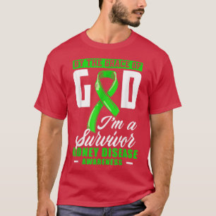 T-shirt Par la grâce Dieu Je suis un survivant Maladie du