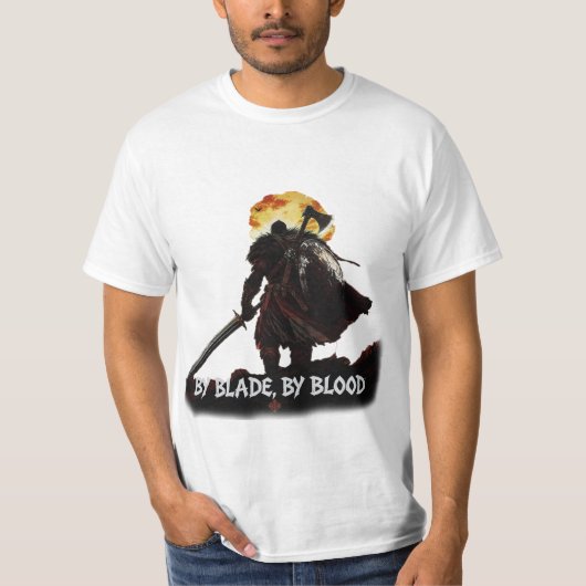 T-shirt Par lame, Par sang - Viking Conqueror (Devant)