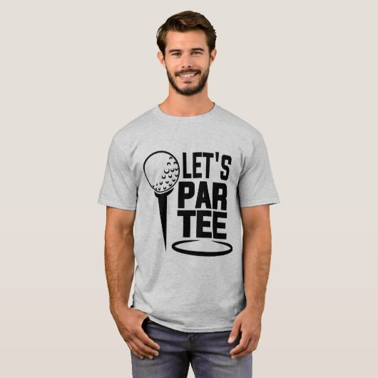 T-shirt Par Tee/Golf (Devant entier)
