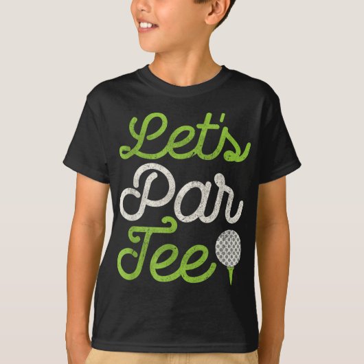 T-shirt Par Tee Golf Player Golfer Papa Papa Papa Men Funn (Devant)