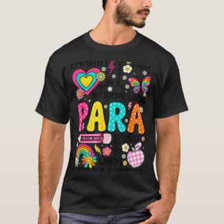 T-shirt Para Professionnel Paraprofessionnel Paraéducateur