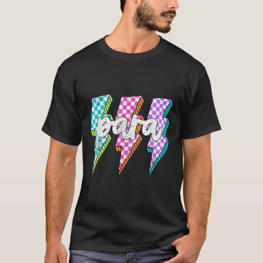 T-shirt Para Squad Paraprofessionnel Enseignant Éclair (Devant)