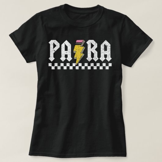 T-shirt Para Squad Paraprofessionnel Enseignant Para (Design devant)