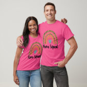 T-shirt Para Squad Rainbow Leopard Premier Jour De Thé D'É (Unisexe)