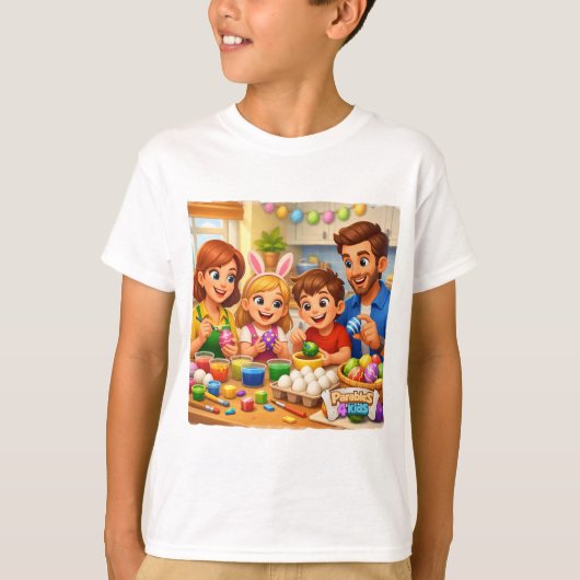 T-shirt Parables4Kids - Célébration de Pâques (Devant)