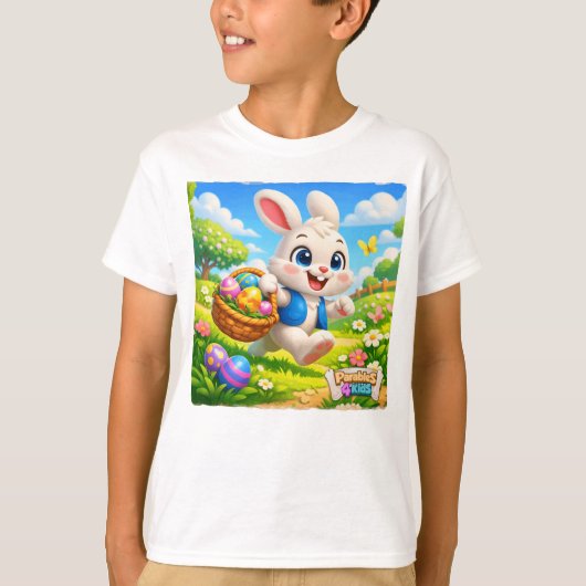 T-shirt Parables4Kids Lapin de Pâques (Devant)