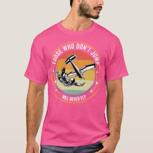 T-shirt Parachutage en parachute