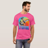 T-shirt Parachutage en parachute (Devant entier)