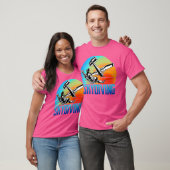 T-shirt Parachutage en parachute (Unisexe)