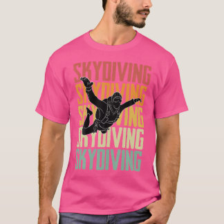 T-shirt Parachutage en parachute