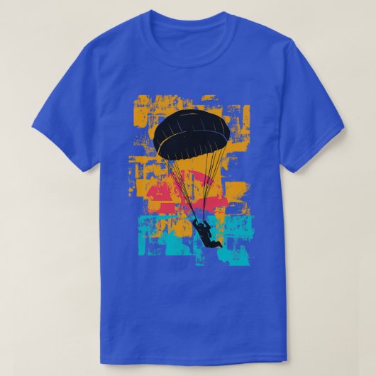 T-shirt Parachutage vintage (Design devant)