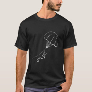 T-shirt Parachute ascensionnel Plongeur Sky Vintage