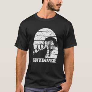 T-shirt Parachute de parachute de parachute de Skydiver