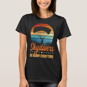 T-shirt Parachute Parachute Parachute Sk Skydiving