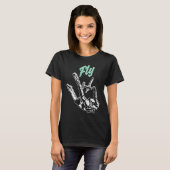 T-shirt Parachute Skipping Paraglider (Devant entier)
