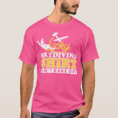 T-shirt Parachute Skydiver (Devant)