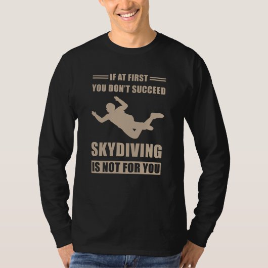 T-shirt Parachute Skydiver (Devant)