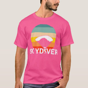 T-shirt Parachute Skydiver Extreme Sport Skydiver
