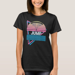 T-shirt Parachute Skydiver Retro Jump