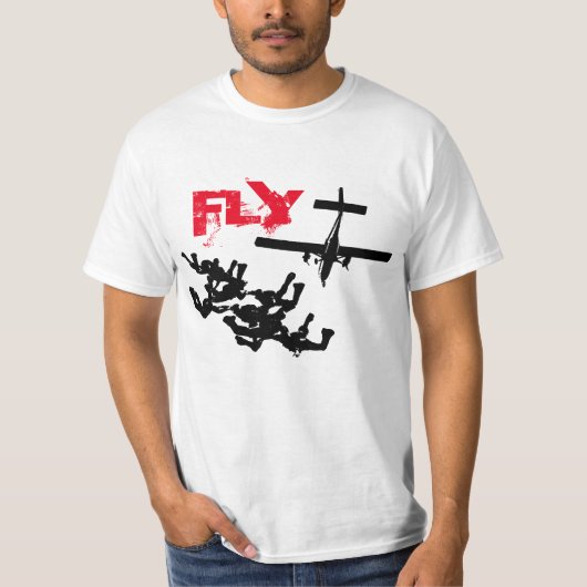 T-shirt Parachuting FLY (Devant)