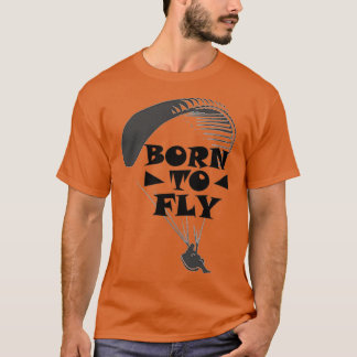 T-shirt parachuting t
