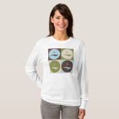 T-shirt Parachutisme d'art de bruit (Devant entier)