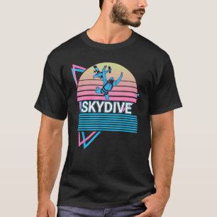T-shirt Parachutisme Saut en parachute Parachutiste Rétro