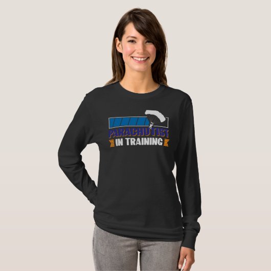 T-shirt Parachutist In Training (Devant entier)