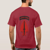 T-shirt Parachutiste (Dos)
