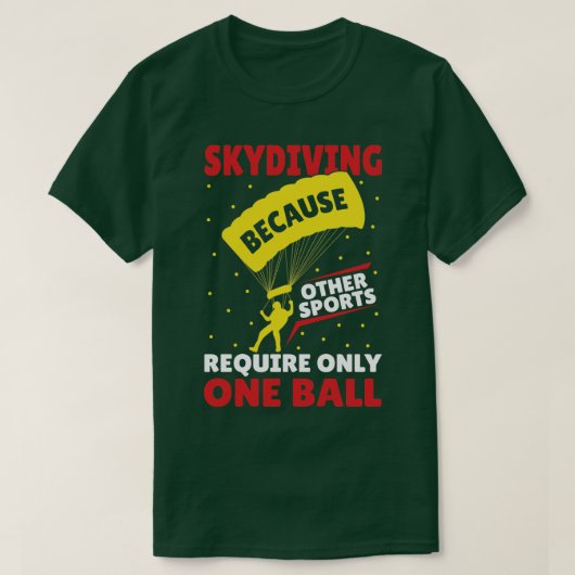 T-shirt Parachutiste parachutiste Skydive idée cadeau s (Design devant)