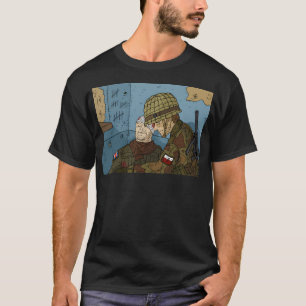 T-shirt Parachutistes Polonais Et Britanniques. 2ème guerr