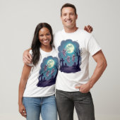 T-shirt Parade de chat fantôme (Unisexe)