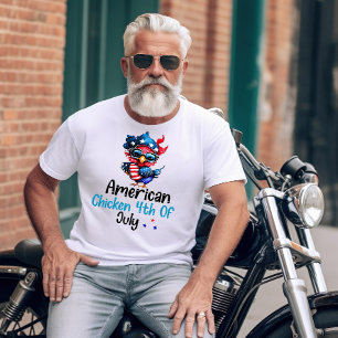T-shirt Parade de volaille patriotique