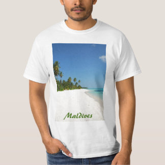 T-shirt Paradis de plage avec des palmiers