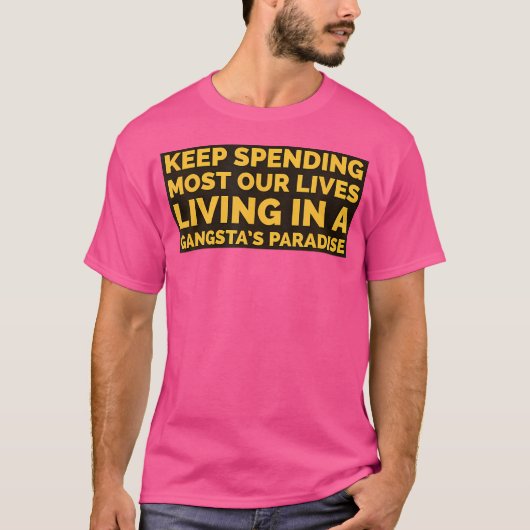 T-shirt Paradis des Gangsters (Devant)