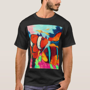T-shirt Paradis des poissons-clowns