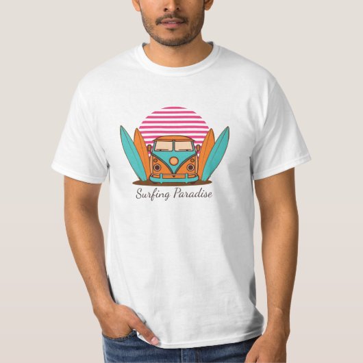 T-shirt Paradis du Surf (Devant)