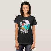 T-shirt Paradis du surf d'été (Devant entier)