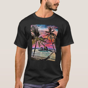 T-shirt Paradis insulaire Maldives 1