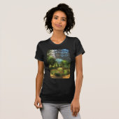 T-shirt Paradis sous le verre (Devant entier)
