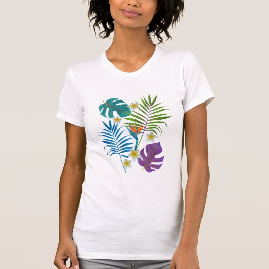 T-shirt Paradis tropical (Devant)
