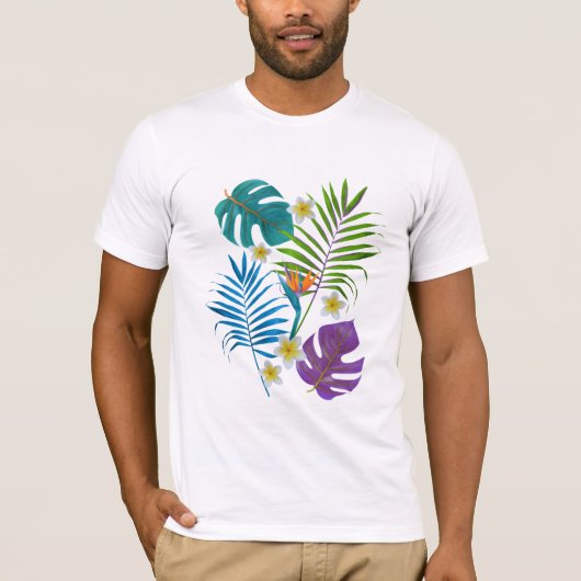 T-shirt Paradis tropical (Devant)